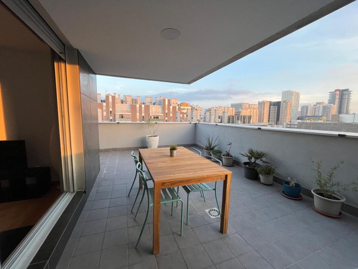 Beach & Culture Barcelona Port Forum Penthouse Apartment San Adrián de Besós Zewnętrze zdjęcie
